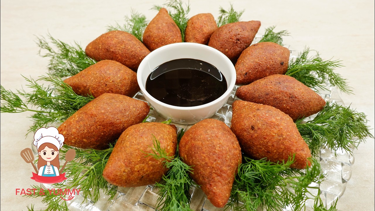 Crispy Arabic Fried Kibbeh Recipe | Delicious and Authentic