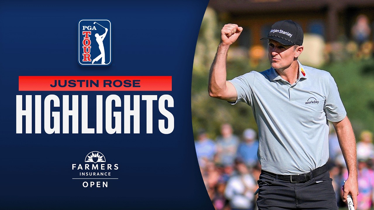 Justin Rose shoots 23-under for NEW tournament record | Round 4 Highlights | Farmers | 2026