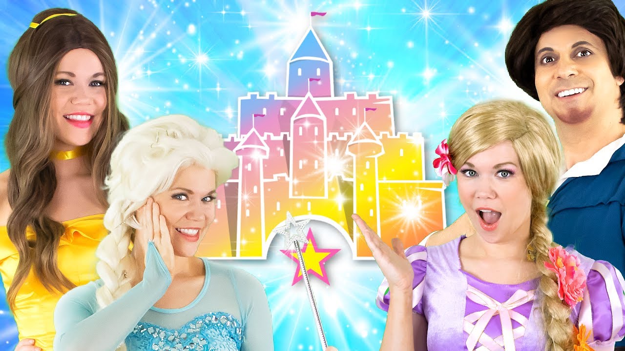 DISNEY PRINCESS MAGIC SCHOOL MUSIC VIDEO: Starlight Ep.1 LAURA HALL ADAM ILAMI (Belle, Elsa, Ariel)