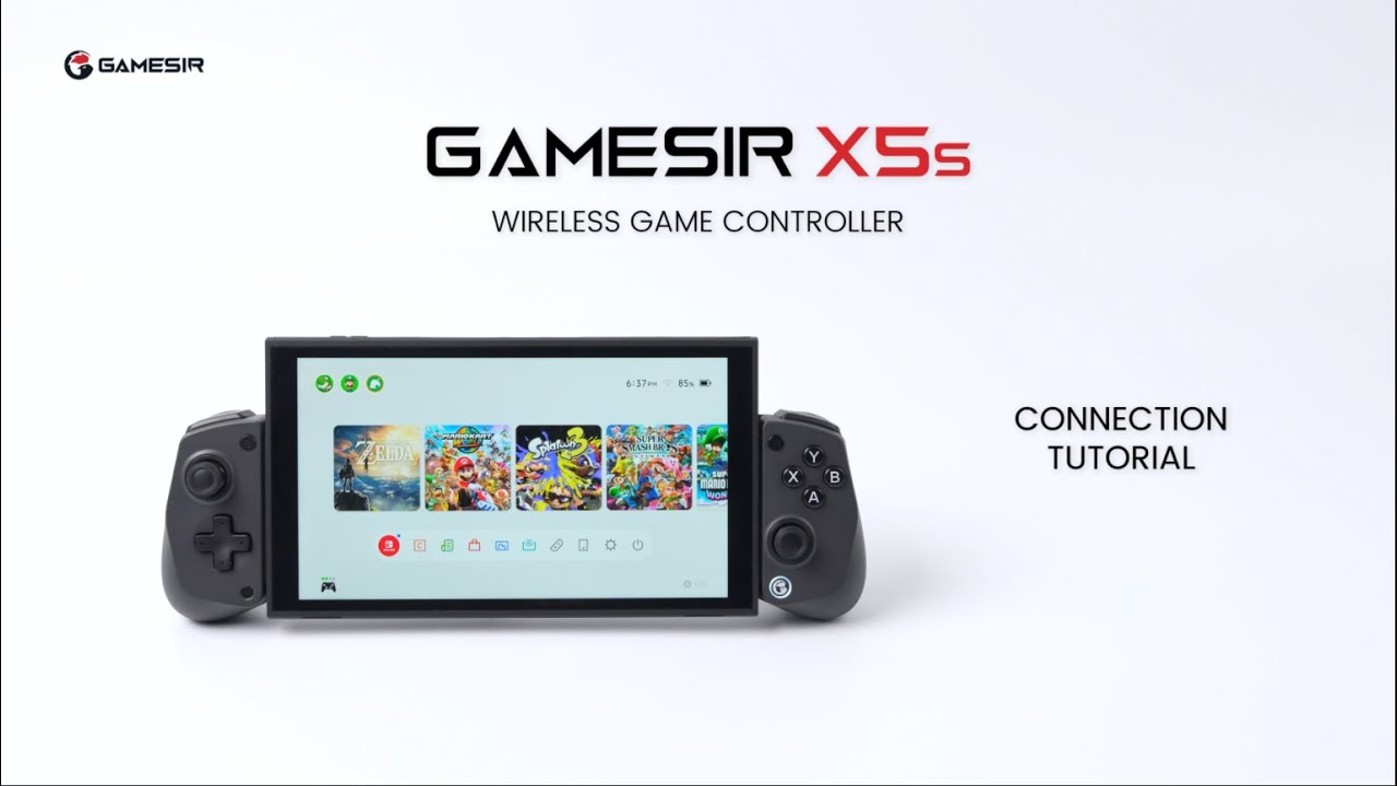 GameSir X5s - Wireless Game Controller | Connection Tutorial