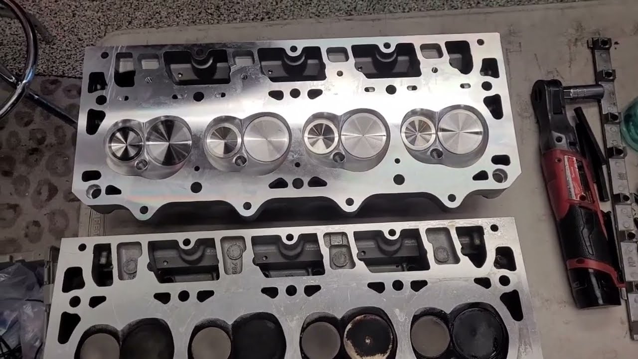OEM vs aftermarket casting LS head full comparison (PRC stage 2.5 LS6 vs PRC 225 as cast)