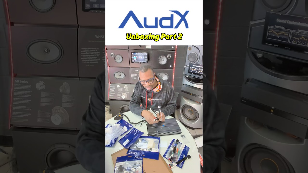 Аудиосистема AudiX только что поступила в продажу&hellip; Давайте её откроем! (Часть 2) #caraudio #shorts
