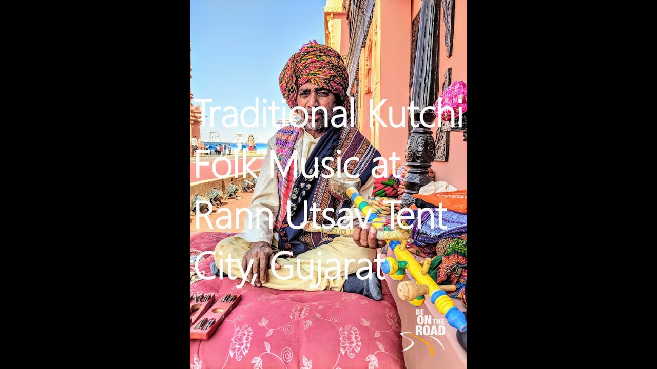 Traditional Kutchi Folk Music at Rann Utsav Tent City, Dhordo village, Kutch, Gujarat