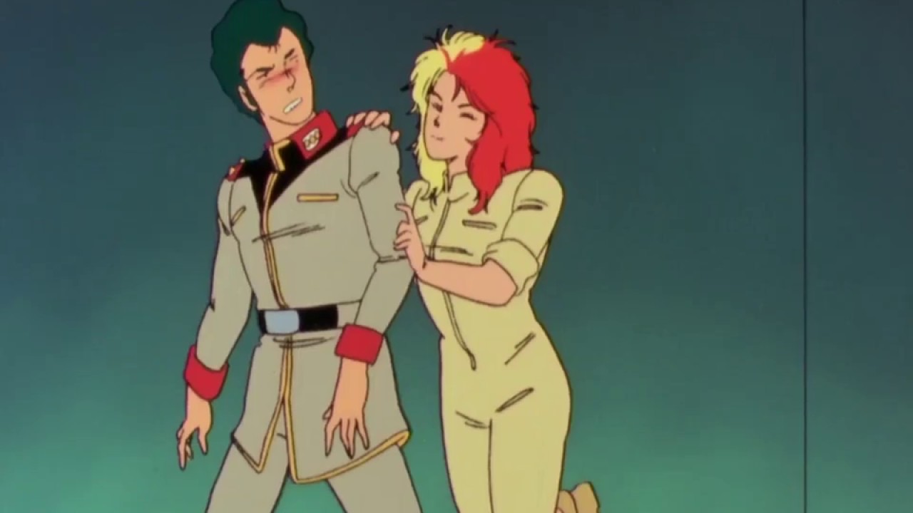 MS Gundam ZZ - Chara Soon tries to seduce Bright Noah
