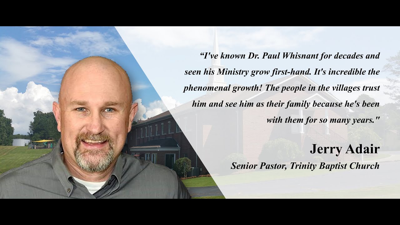 Testimonial: Jerry Adair, Southern Baptist Pastor