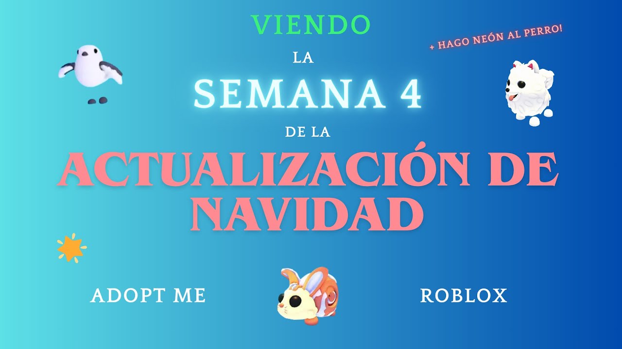 Viendo la ACTUALIZACIÓN de NAVIDAD 2025 (Semana 4/4) en Adopt Me Roblox!