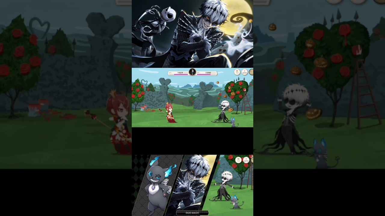 Магия дуэта Skully & Grim #twstjp #twstspoiler #skullyjgraves #grim #twistedwonderland