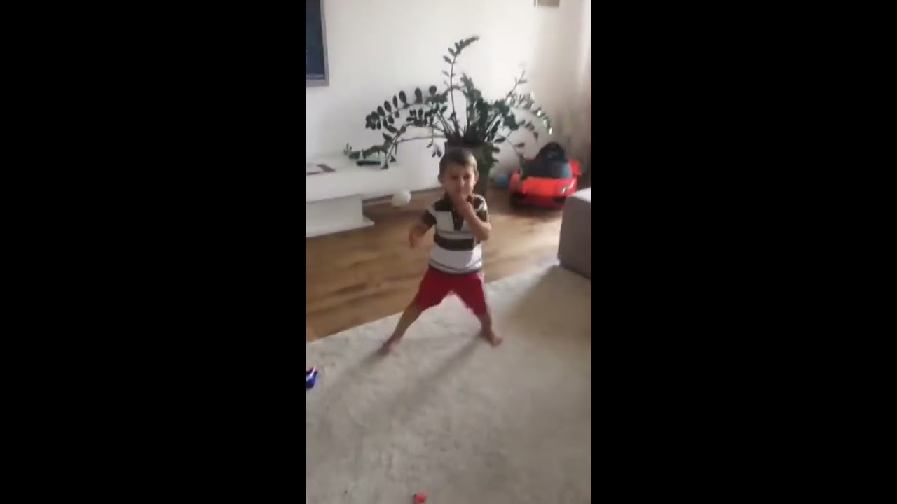 Shero dancing to the music of UNO