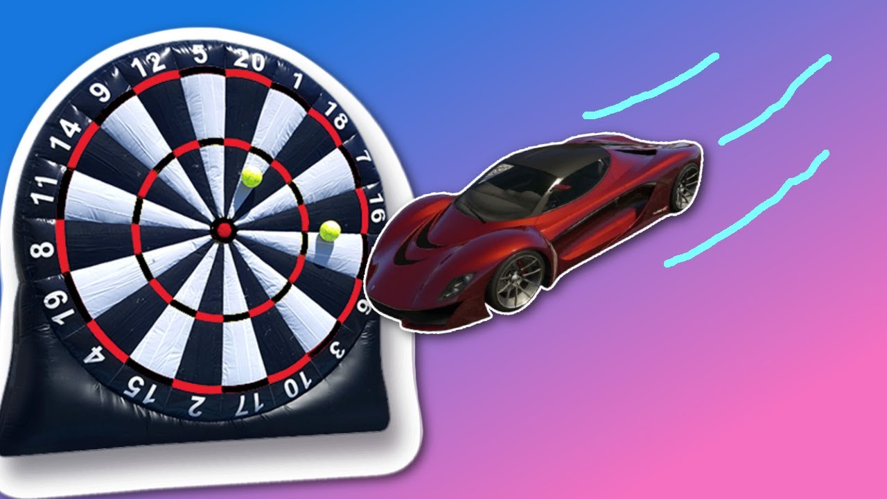 Im HORRIBLE at GTA Car Darts!!!