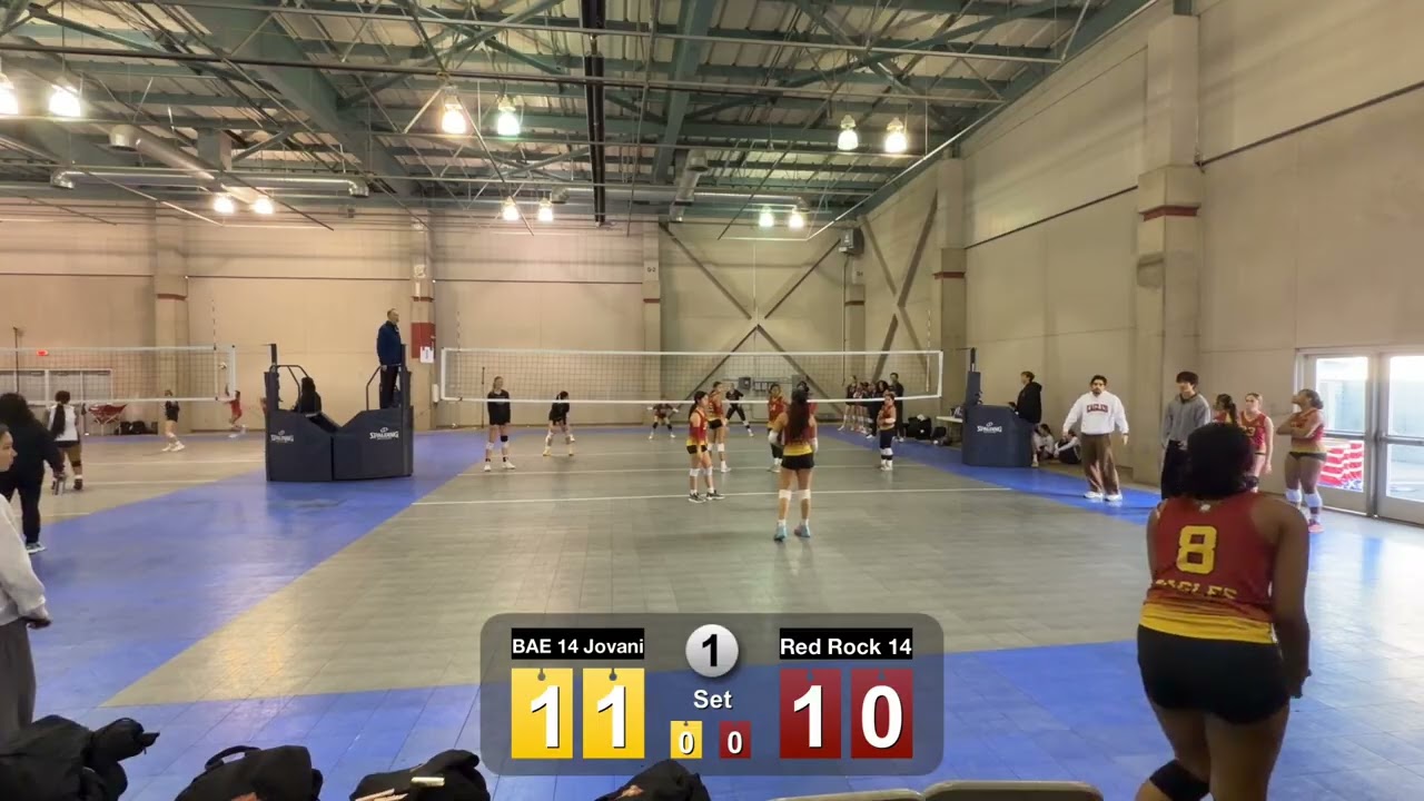 NCVA Power League #1                              BAE 14 Jovani vs Red Rock 14 Natahlee