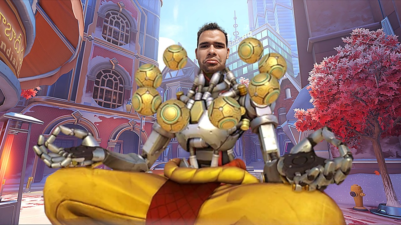 EU SOU MUITO RUIM NO OVERWATCH!!!!