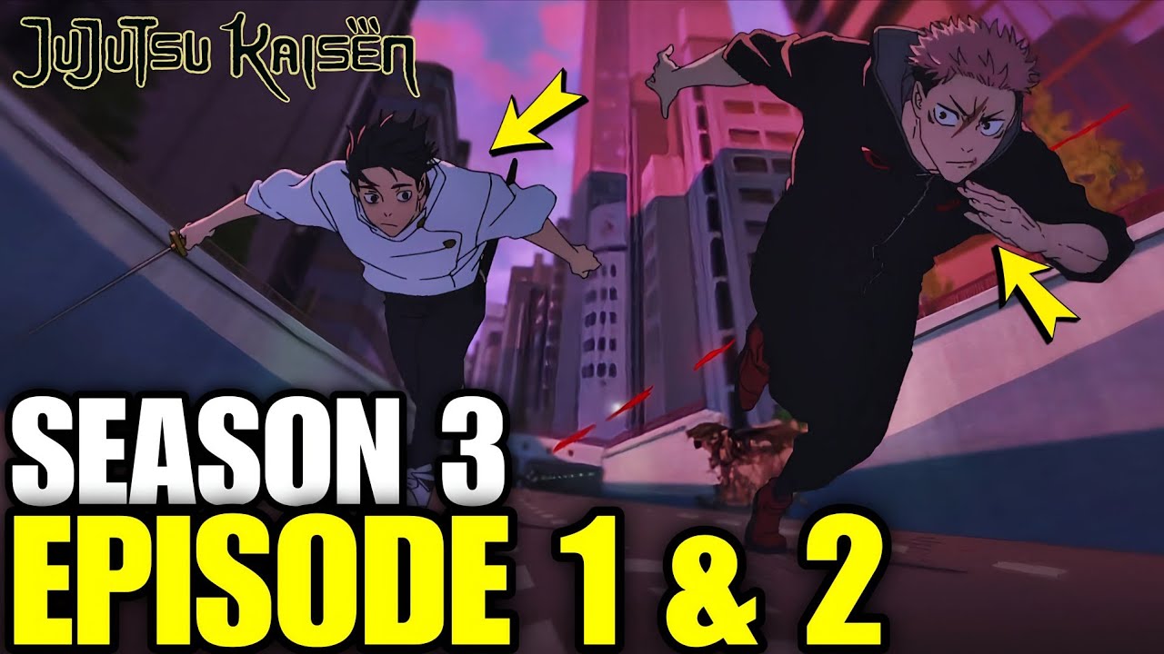 Jujutsu Kaisen Season 3 Episode 1 & 2 Explained In Hindi🔥 | Yuta KILLS Yuji💀 | Anime Fusion