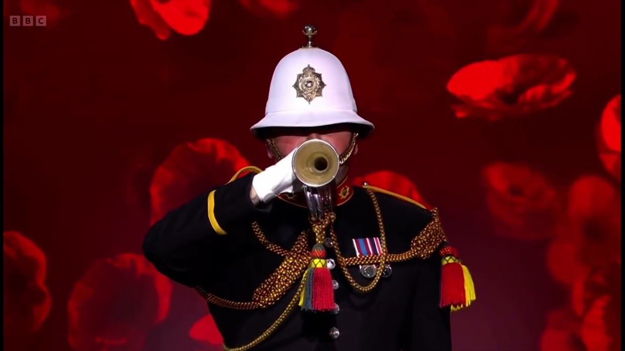 Act of Remembrance Last Post and Revile 2025 Royal British Legion Festival of Remembrance 