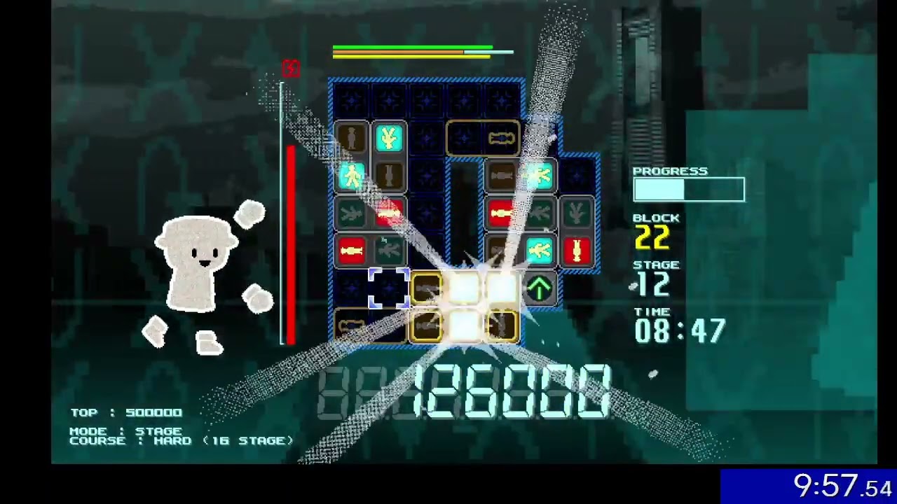 [Speedrun] SINGOU BREAKA(シンゴウブレイカ) - Stage Hard in 15:43