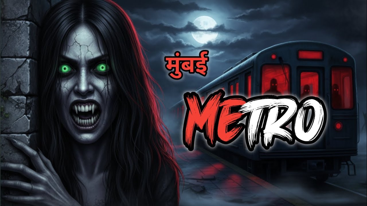 मुंबई Metro Horror Story 😱 | रात की आखिरी ट्रेन का सच | 2D Animated Horror Story Hindi | 