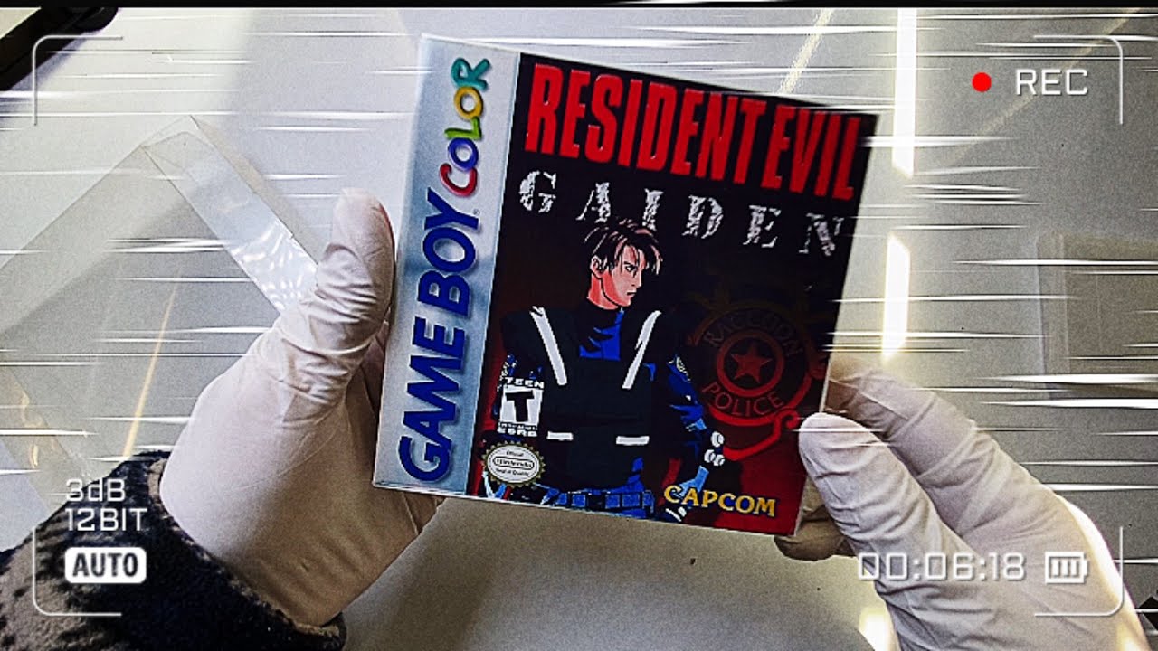 RESIDENT  EVIL GAIDEN  UNBOXING UN JUEGO MUY  RARO!!!