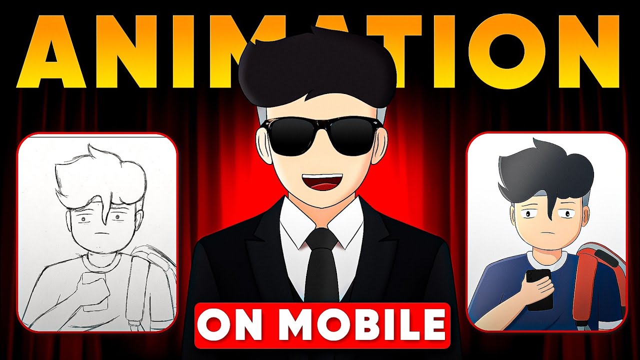 How To Make Animation Video On Mobile || Storyboard & Raugh Animation || Op Animation