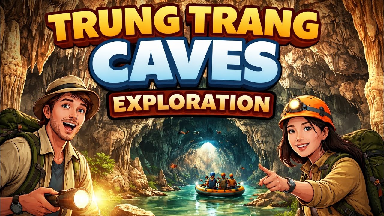 Trung Trang Caves Exploration 🇻🇳