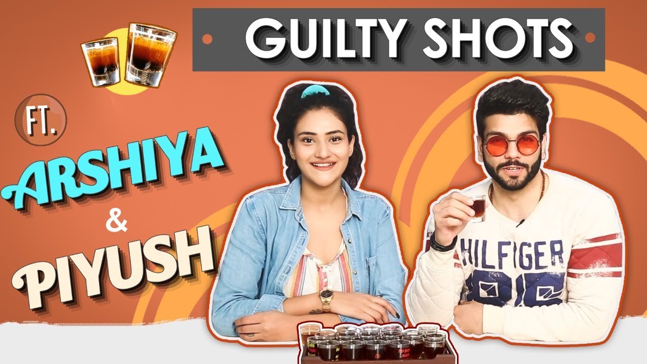 Guilty Shots Ft. Piyush And Arshiya | Spicy Secrets Revealed | MTV Splitsvilla
