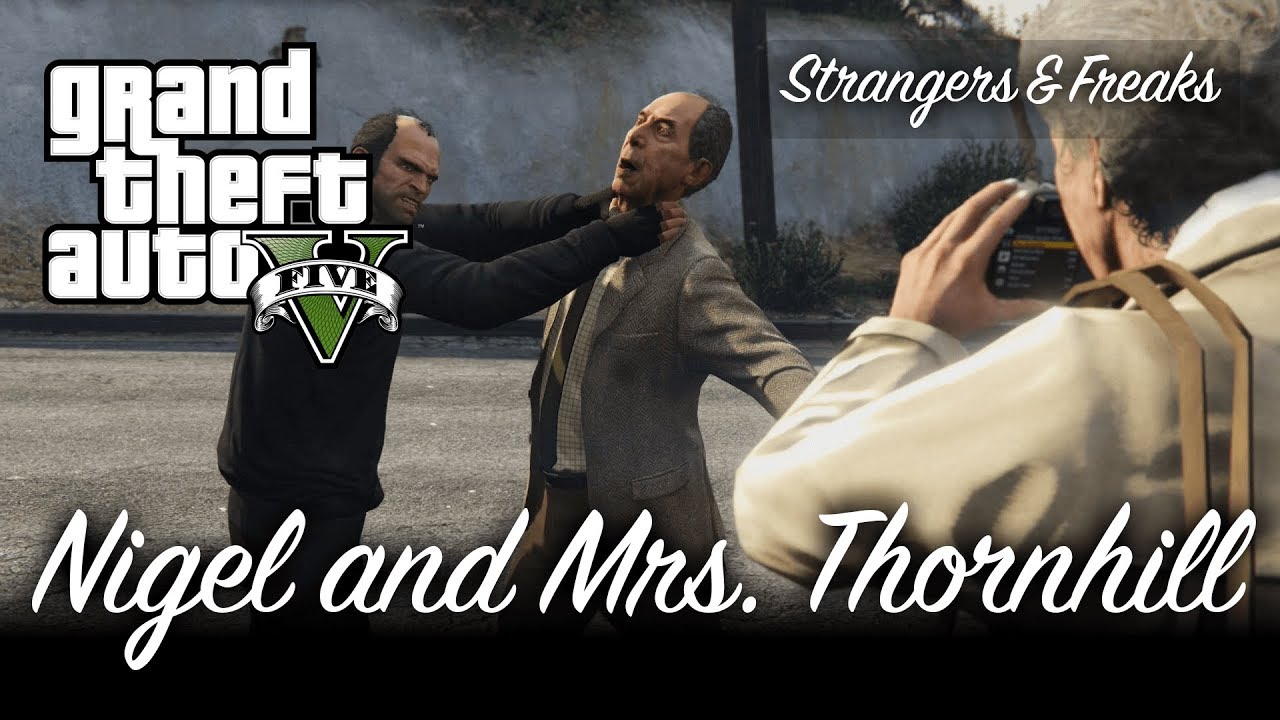 GTA V - Nigel and Mrs. Thornhill (Vinewood Souvenirs) [100% Gold Medal Mission Walkthrough]