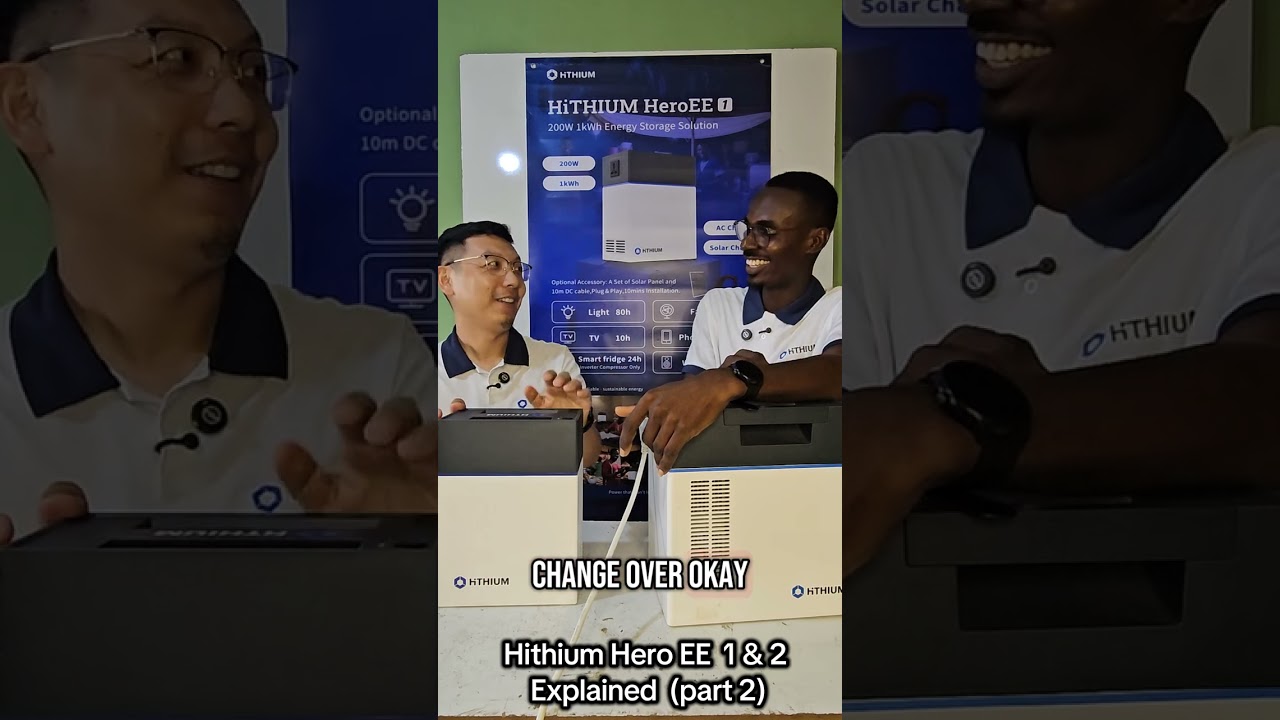 HITHIUM HERO EE 1 и 2renewableenergy #techspaceenergy #solarSetup #solar @hithium_heroee-nigeria