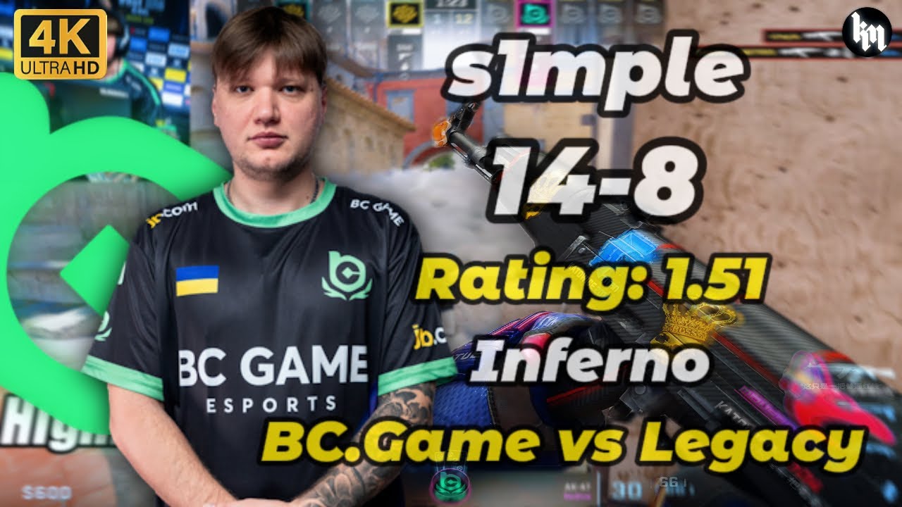 🔥s1mple POV | IEM Krak&oacute;w 2026 | vs Legacy | Inferno #cs2 #s1mple