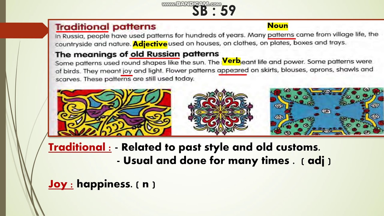 English world 6 /unit 5 :  reading ( part 2 )