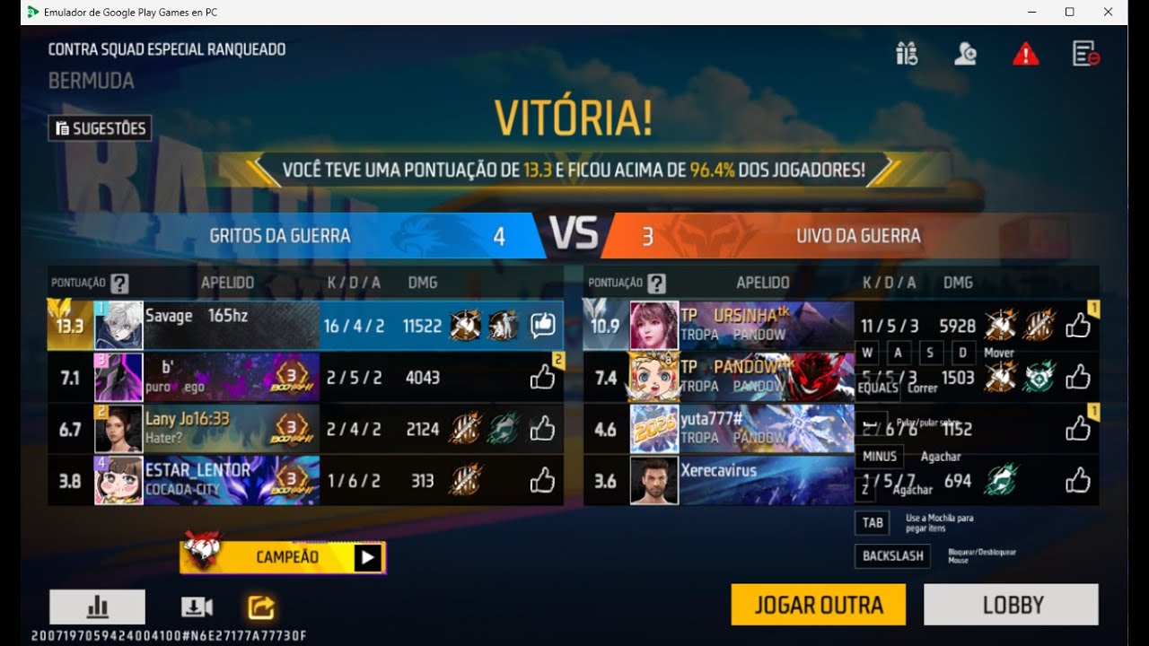 Jogando Cs Rank AWM