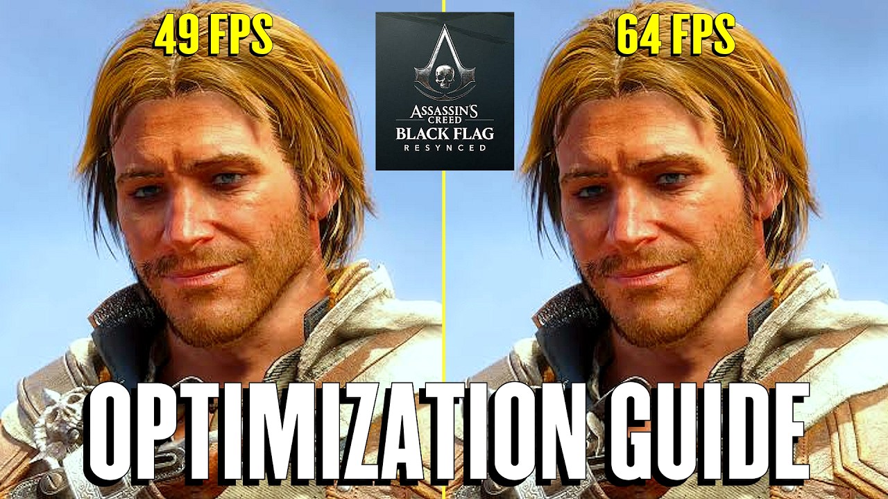 Assassin's Creed Black Flag Resynced: руководство по оптимизации, максимальный FPS и лучшие настр...