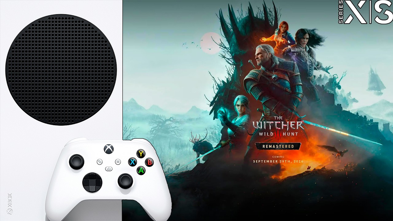 The Witcher 3 Wild Hunt Remastered WAITED 3 YEARS Xbox Series S 1440p 30 FPS 1080p 60 FPS