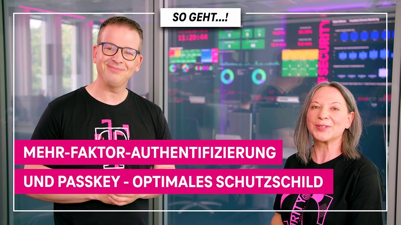 Schluss mit Hackern! Mehr Sicherheit durch Mehr-Faktor-Authentifizierung und Passkey