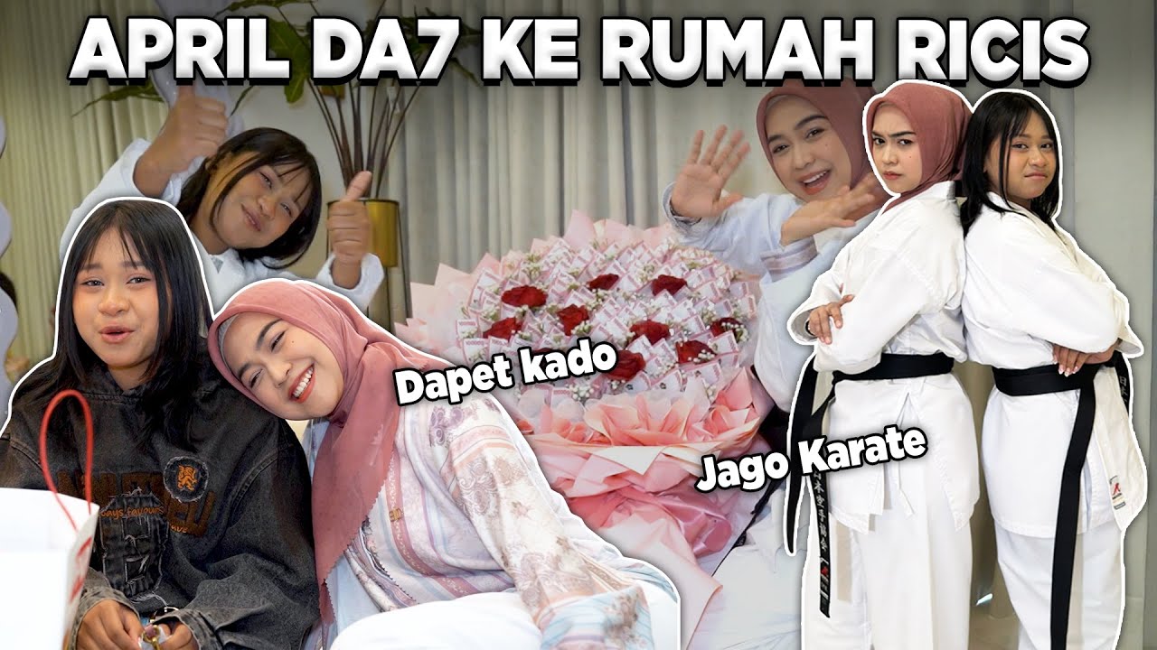 APRIL DA7 BETAH BANGET DI RUMAH RIA RICIS!!!