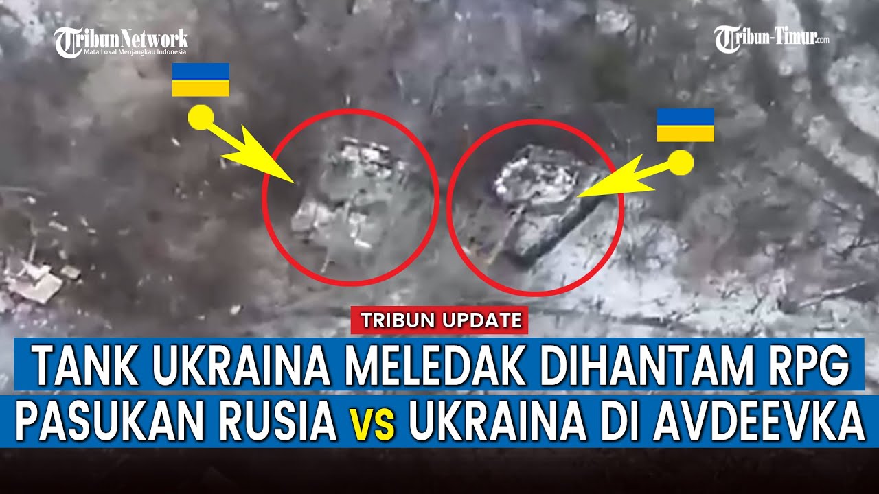 Full Ukraina Kerahkan Tank Demi Rebut Kembali Posisinya, Langsung Dicegat Brigade ke-114 Rusia