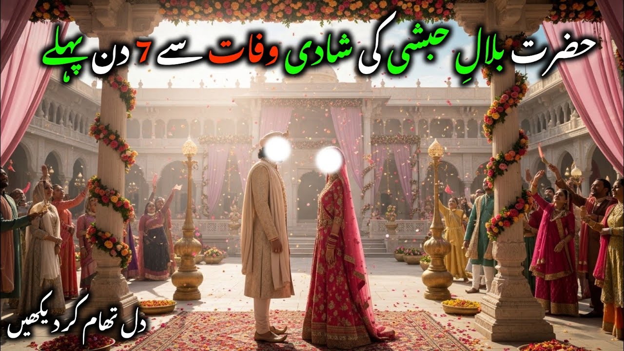 Hazrat Bilal ki Shadi Wafat Sa 7 Din Pahly Phir Kia Hoa..?| Islamic Waqiat | Rooh ki Roshni