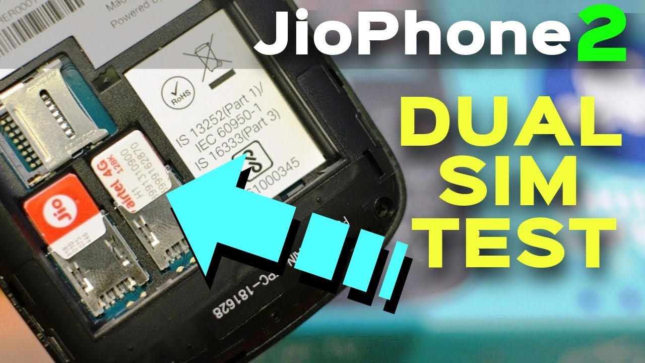 JioPhone 2 DUAL SIm Test | DUAL DG , Jio+JIo , Airtel+Jio etc Data Dock