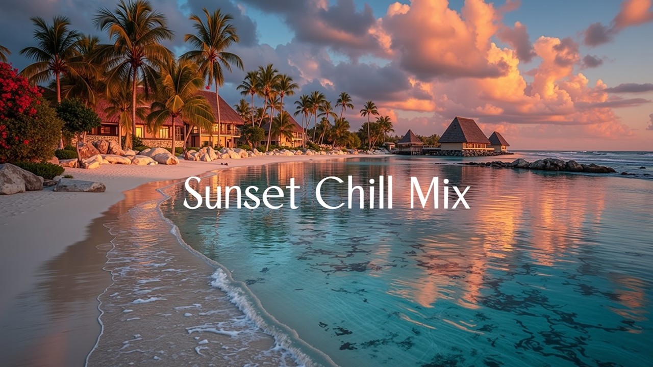 Тропический Дип Хаус Микс | Закатные Пляжные Chill House Вибрации для Релаксации