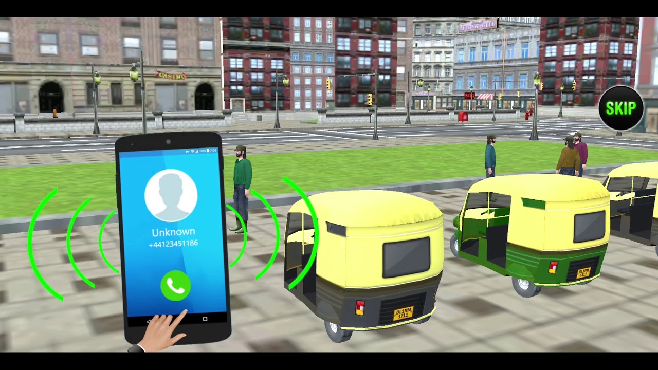 Modern Tuk Tuk Auto Rickshaw : Free Driving Games(By Jima Apps) Android Gameplay[HD]