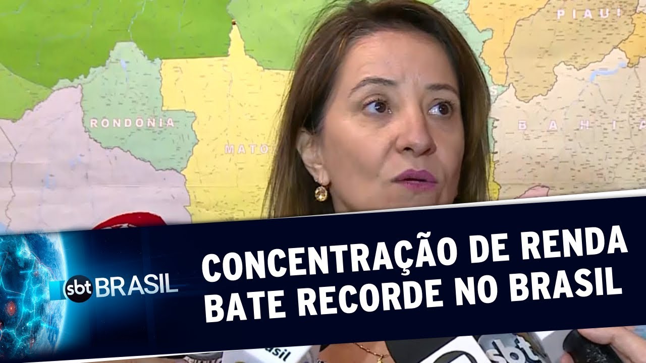 Desigualdade de renda entre pobres e ricos no Brasil bate recorde | SBT Brasil (16/10/19)