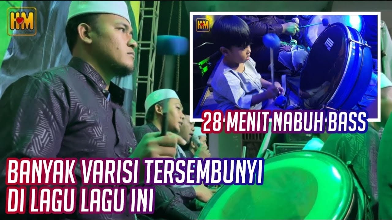 28 menit nabuh bass || BANYAK VARIASI TERSEMBUNYI || HM MEDIA