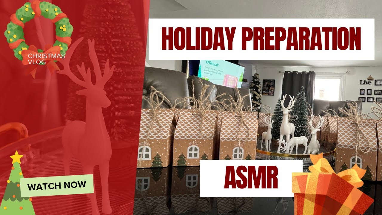The Hidden Sounds of Packing Ferrero Rocher ASMR 🎧😱 | Ready for the Holidays | The Condes Fam Vlog