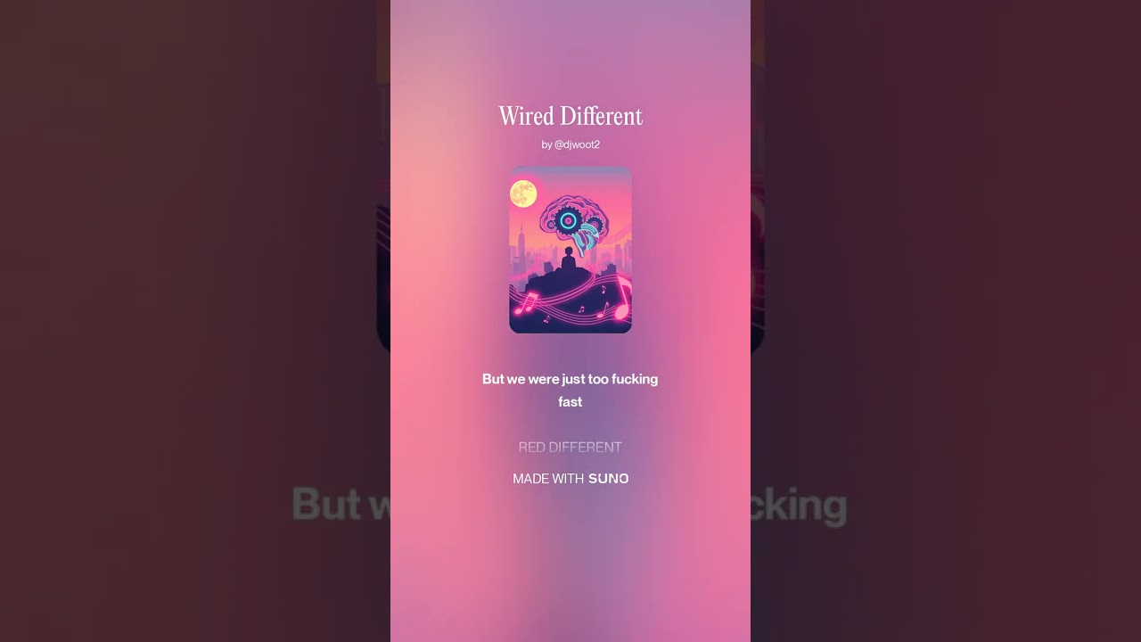 Listen to the Tune: 🧠🔥 WIRED DIFFERENT | Neurodivergent Anthem | 90s Melodic Hip-Hop 🙌