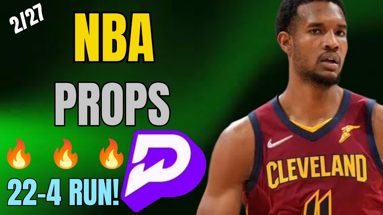 (22-4 RUN!🔥) BEST PrizePicks NBA Friday 2/27/26 | FREE PICKS! | Player PROPS Today!