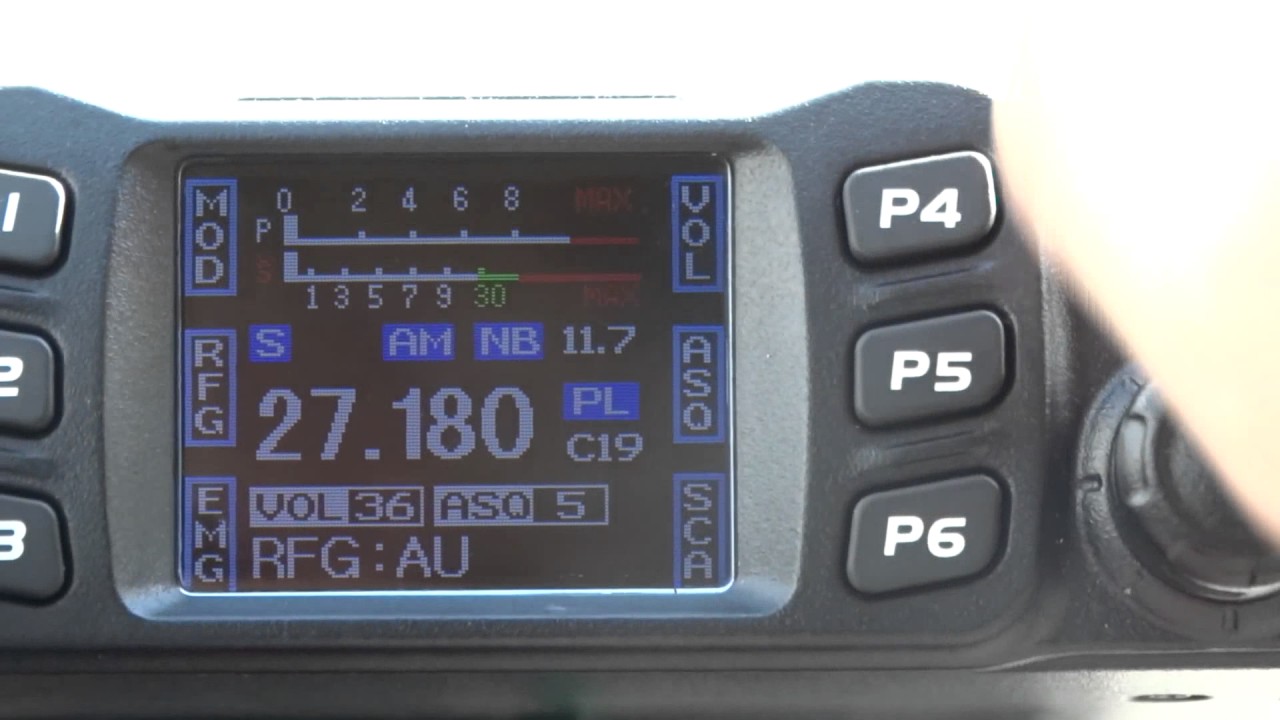 CRT 2000 + antena Firestik  jak odbiera ?