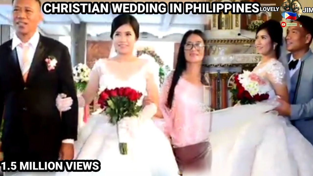 PHILIPPINES CHRISTIAN WEDDING/KASAL SA PROBINSYA|TRADISYON WEDDING| @lovelyjim654