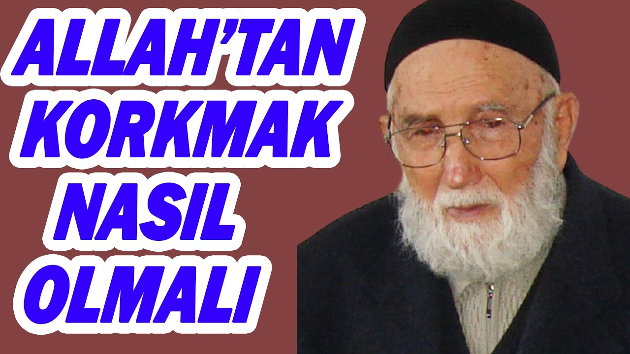 ALLAH KORKUSU - ALLAHTAN KORKMANIN ALAMETLERİ - HACI MUSTAFA GÜNEŞ