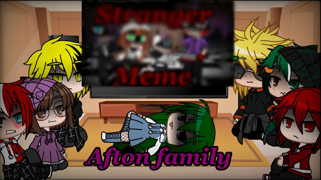 •Mha Reacts To The Afton Family•//Reuploaded //