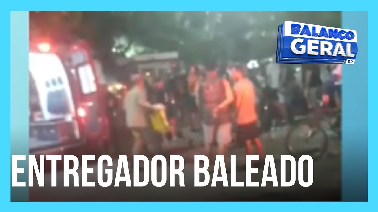 Entregador foi baleado por cliente policial por não subir em seu apartamento para fazer a entrega