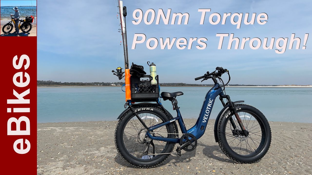 Surf Fishing - Make it Easy with a Fat Tire eBike like the Velotric Nomad 2!