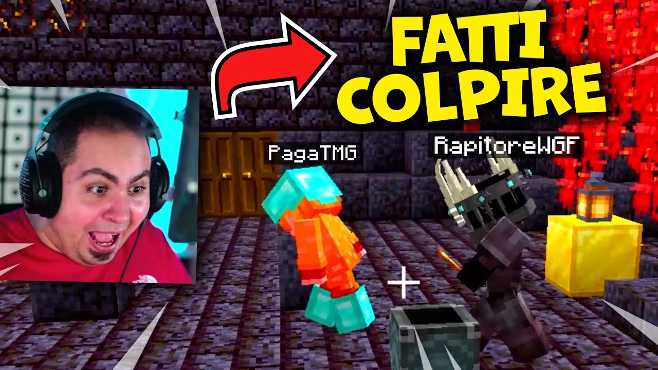 LYON COMANDA PAGA CON LA RAPITRICE IN LIVE SU MINECRAFT!!