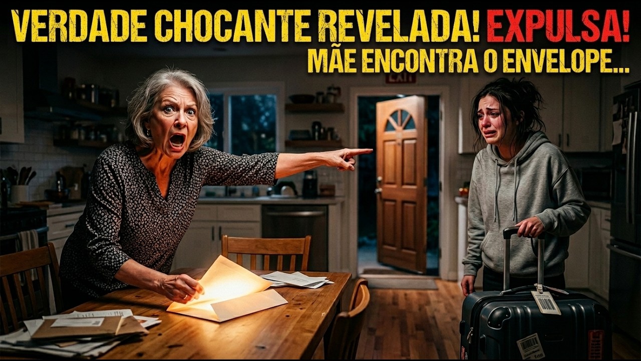 A Sogra Expulsou a Nora… Mas o Envelope na Mesa Revelou um Segredo Chocante! 😱📩